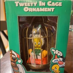 Tweety Bird holiday ornament